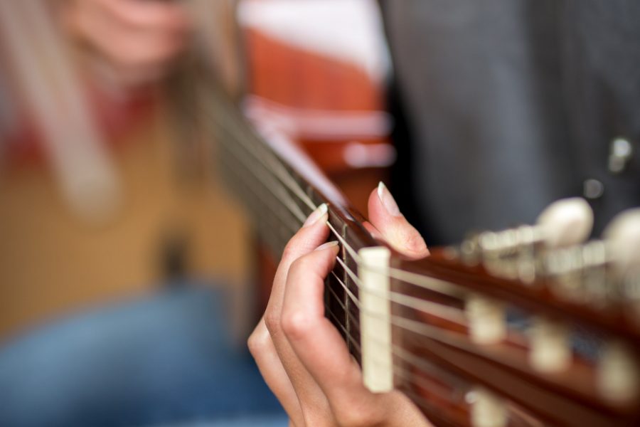 Gitarre spielen